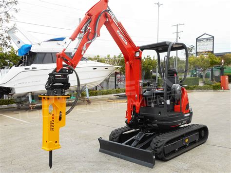 used hydraulic breakers for mini excavators|hydraulic breaker attachment for excavator.